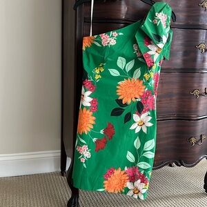Beautiful NEW, one shoulder, floral Cara Cara dress!